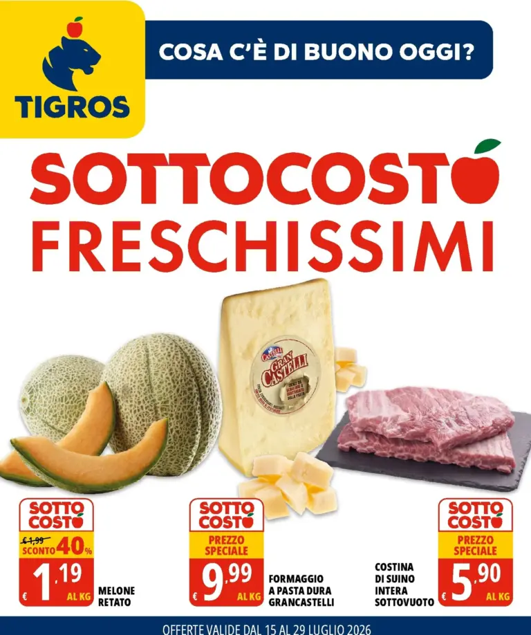 Tigros Volantini dal 15.07.2026