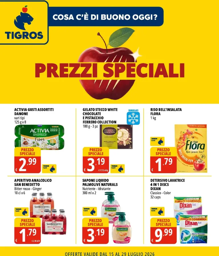 Tigros Volantini dal 15.07.2026