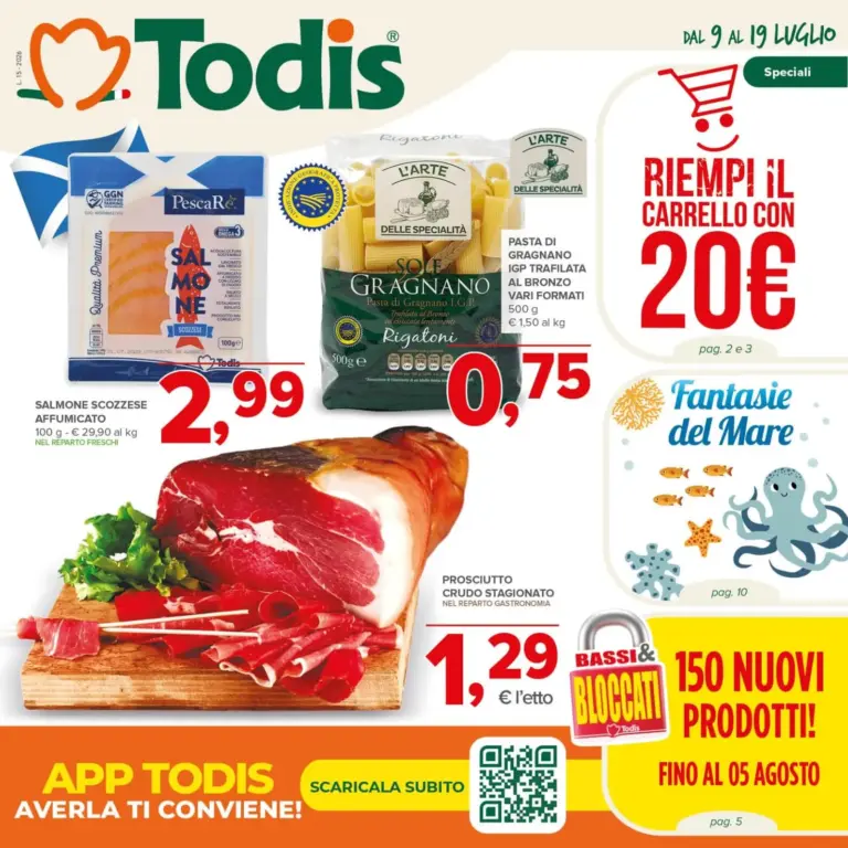 Todis Volantini dal 09.07.2026