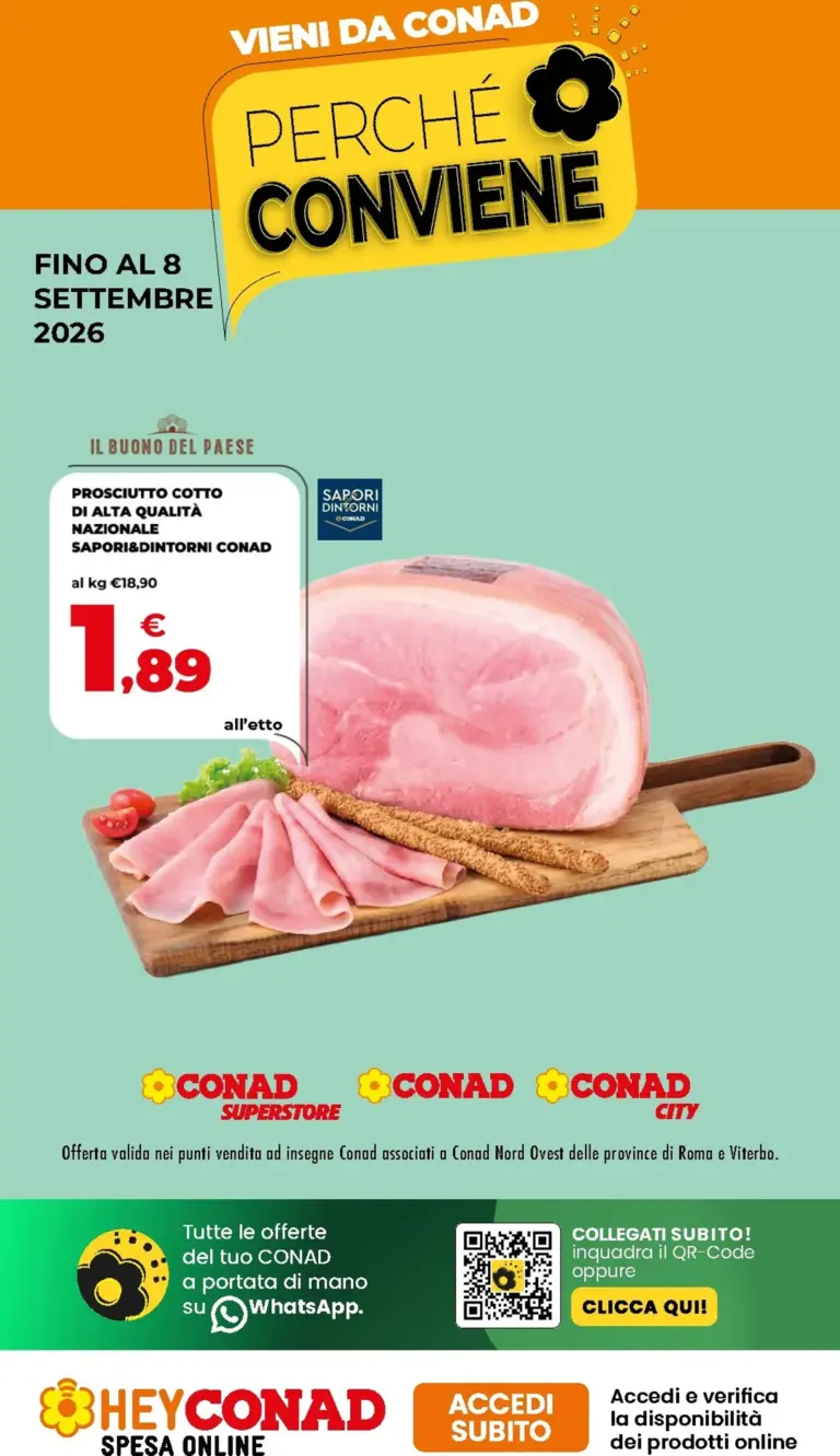 CONAD Volantini dal 01.09.2026
