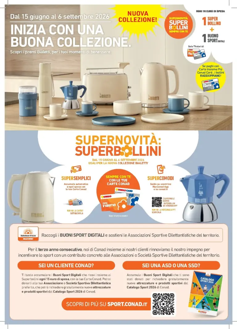 CONAD Volantini dal 23.08.2026