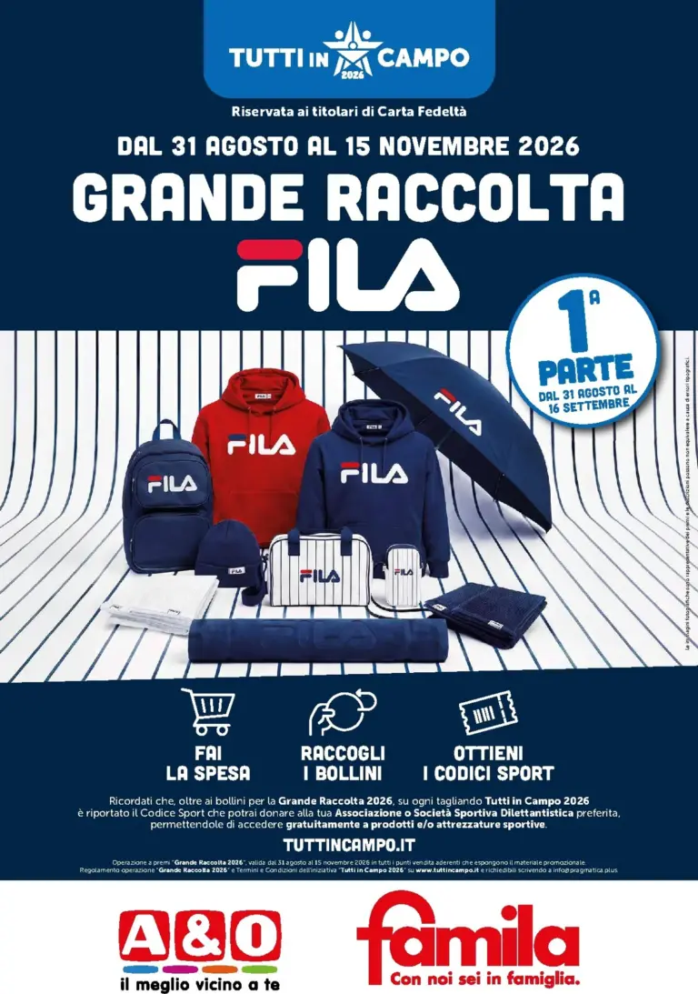 Famila Volantini dal 31.08.2026