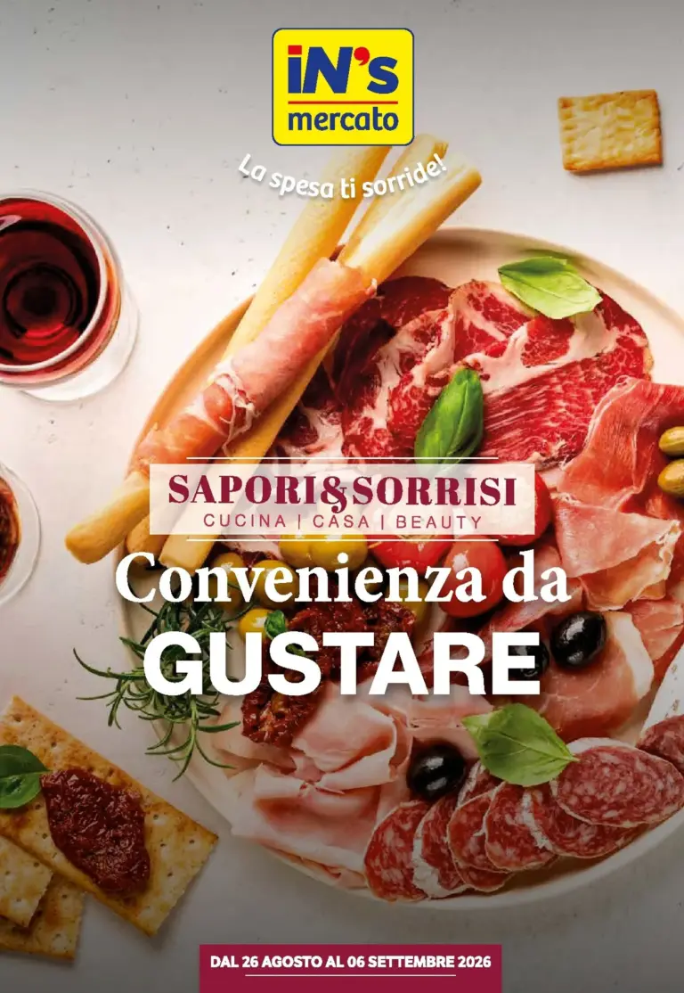 IN’s Volantini dal 26.08.2026
