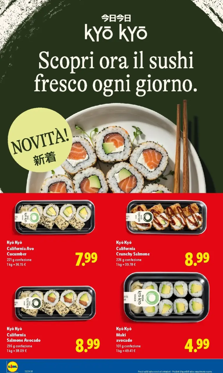 LIDL Volantini dal 24.08.2026
