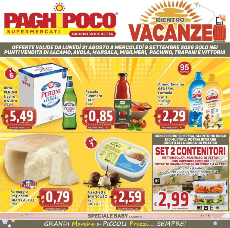 Paghi Poc Volantini dal 31.08.2026
