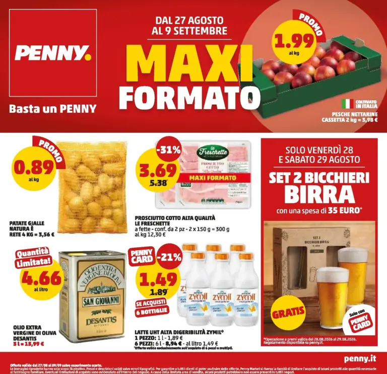 PENNY Volantini dal 27.08.2026