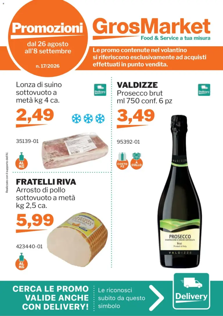 Sogegross Volantino dal 26.08.2026
