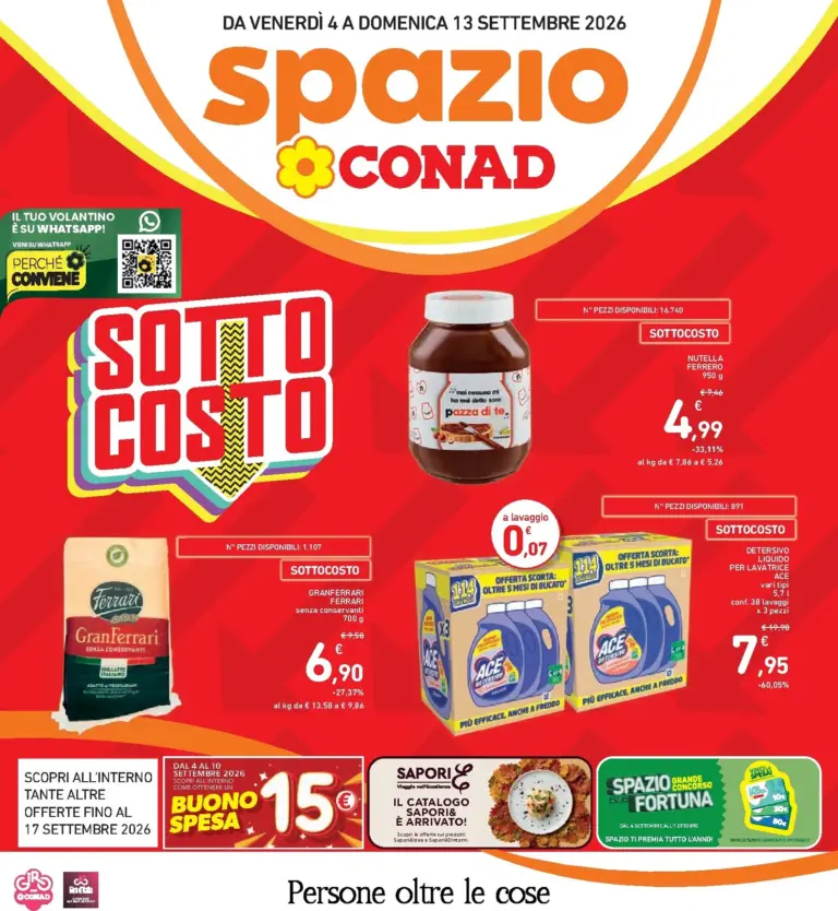 Spazio Conad Volantini dal 04.09.2026
