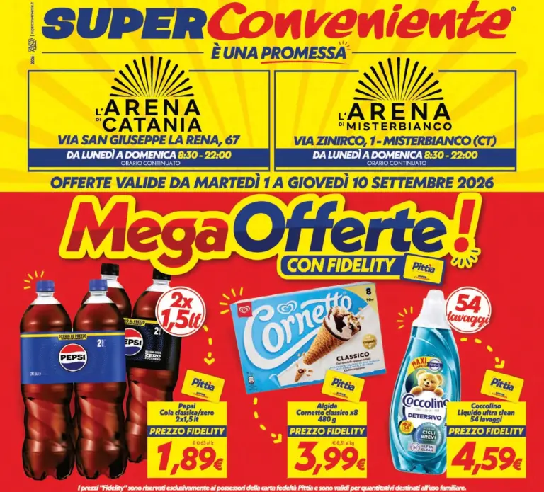 SuperConveniente Volantini dal 01.09.2026