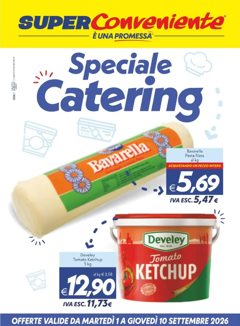 SuperConveniente Volantini dal 01.09.2026