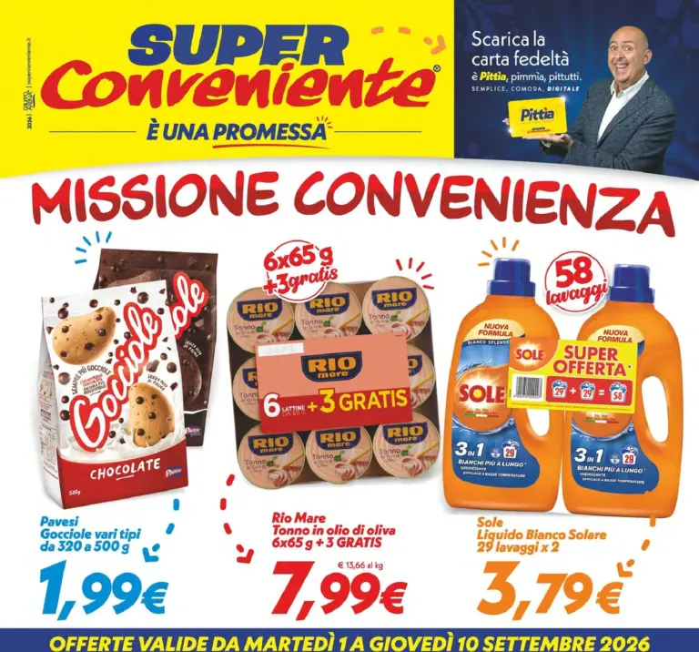 SuperConveniente Volantini dal 01.09.2026