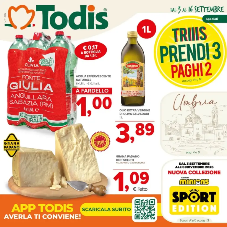 TODIS Volantini dal 03.09.2026