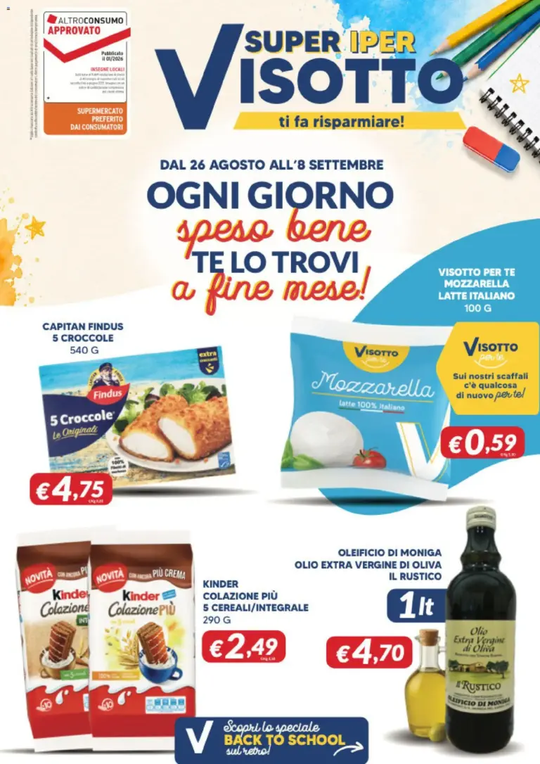 Visotto Volantino dal 26.08.2026