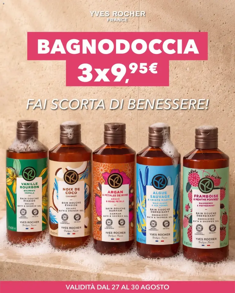 Yves Rocher Catalogo dal 27.08.2026