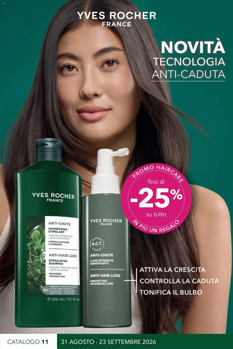 Yves Rocher Catalogo dal 31.08.2026