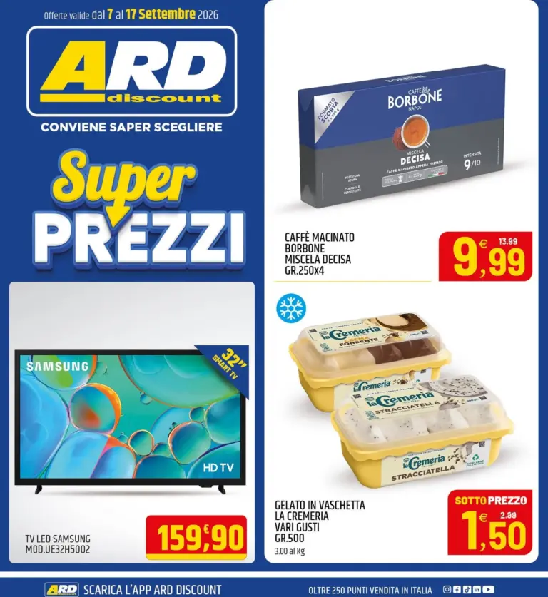 Ard Discount Volantini dal 07.09.2026