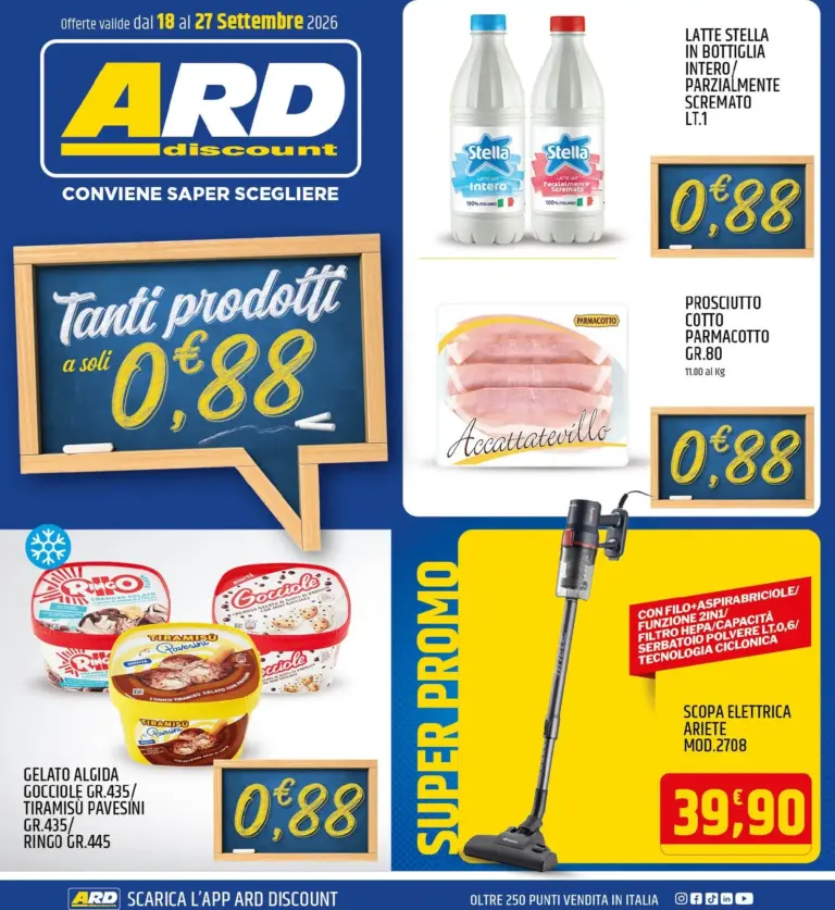 Ard Discount Volantini dal 18.09.2026
