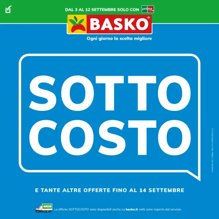 Basko Volantini dal 03.09.2026
