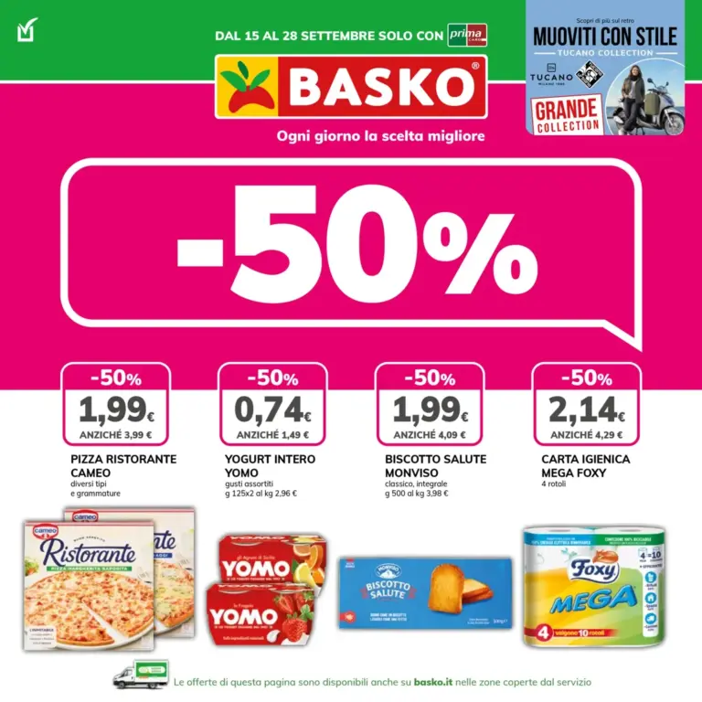 Basko Volantini dal 15.09.2026
