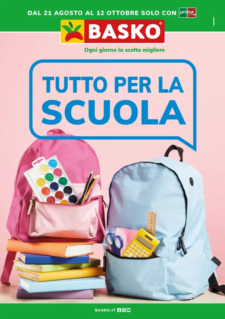 Basko Volantini dal 21.08.2026