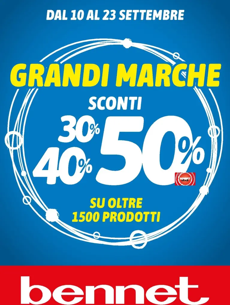 Bennet Volantini dal 10.09.2026
