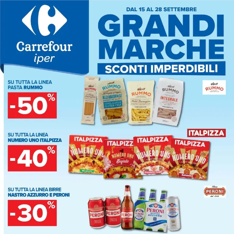 Carrefour Volantini dal 15.09.2026