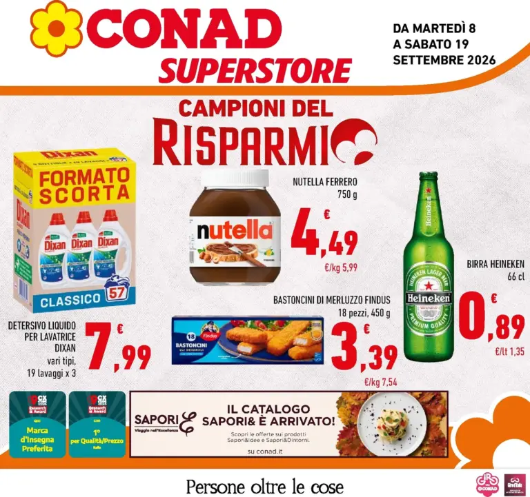 CONAD Volantini dal 08.09.2026