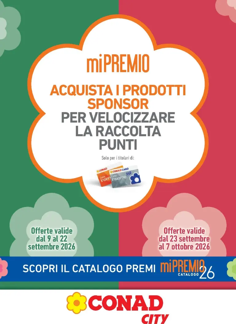 CONAD Volantini dal 09.09.2026