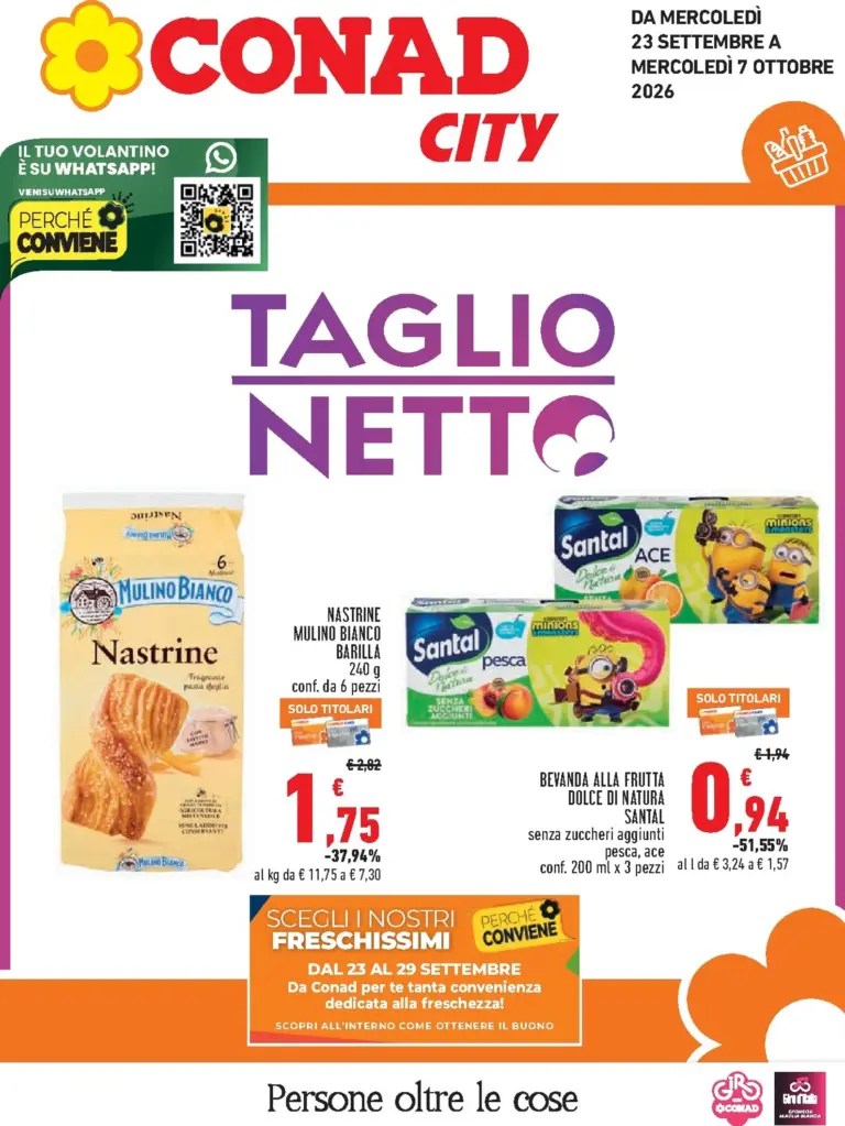 CONAD Volantini dal 23.09.2026