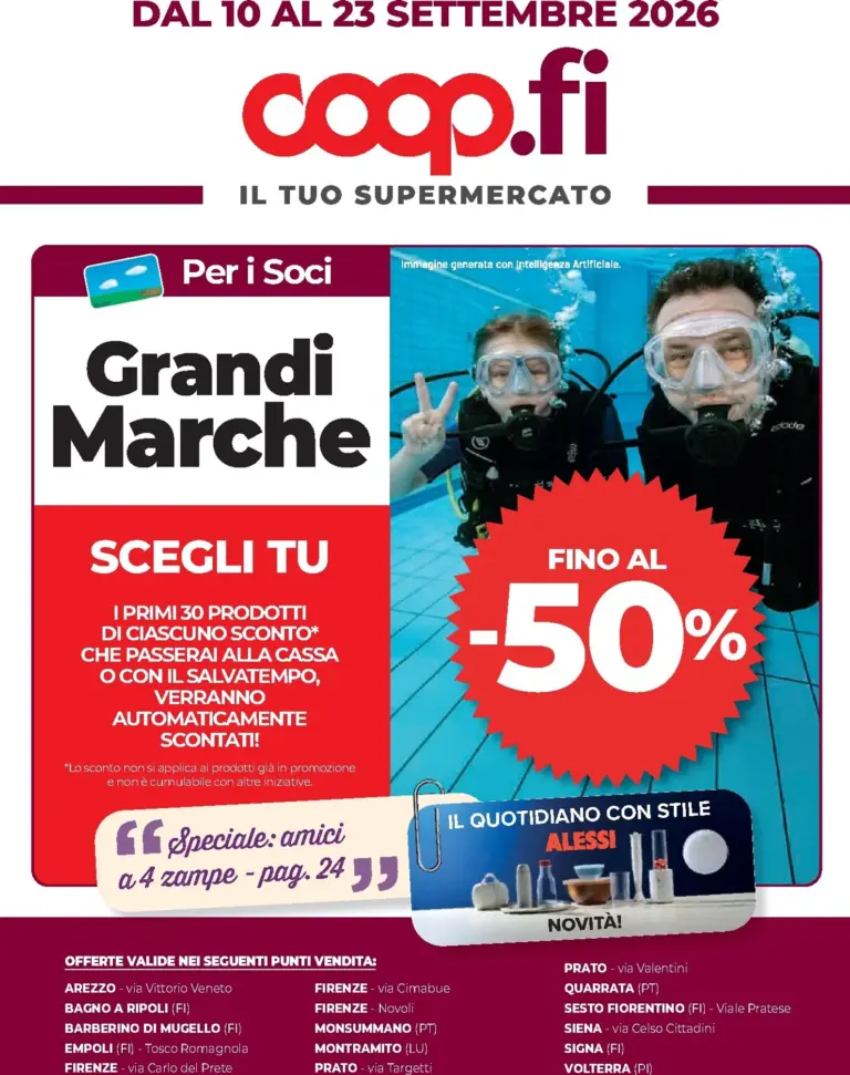 COOP Volantini dal 10.09.2026