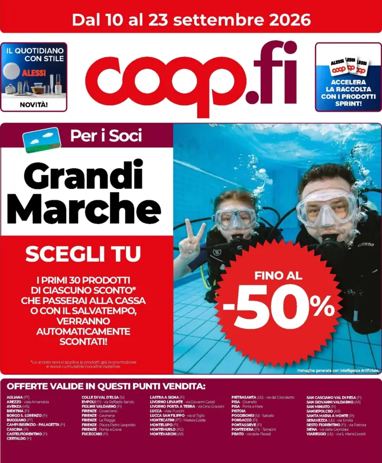 COOP Volantini dal 10.09.2026