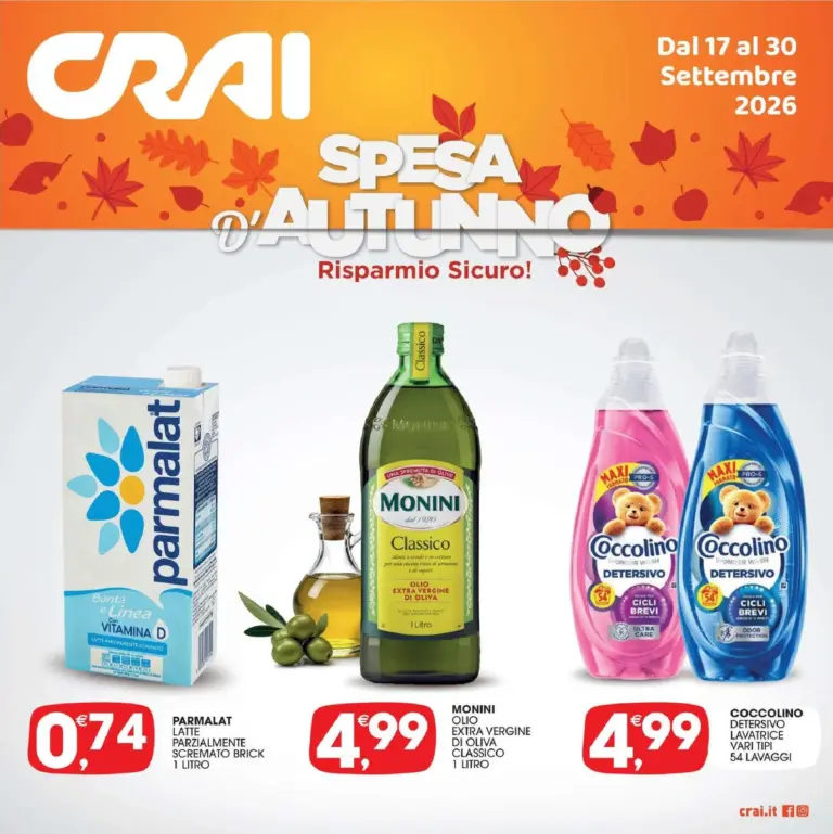 CRAI Volantini dal 17.09.2026