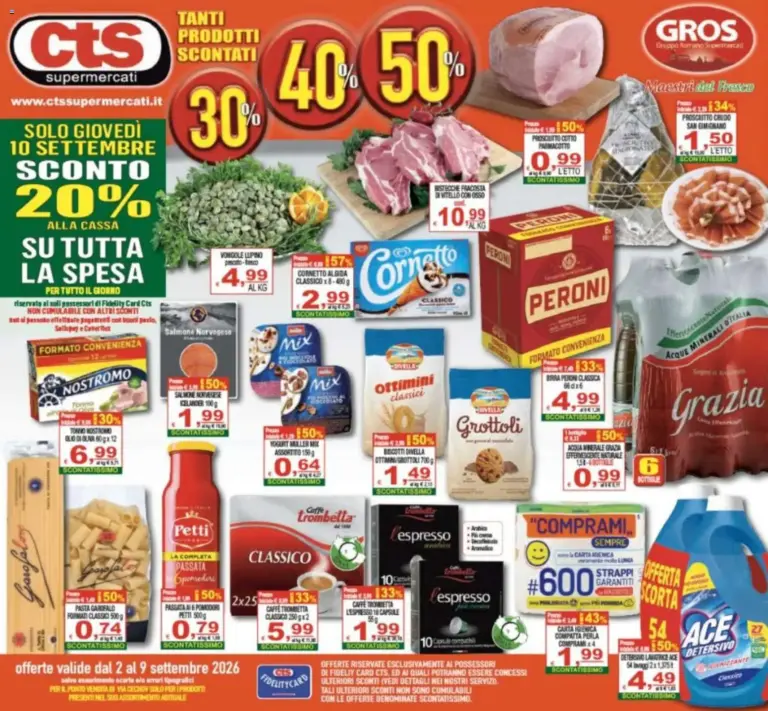 CTS Volantino dal 02.09.2026