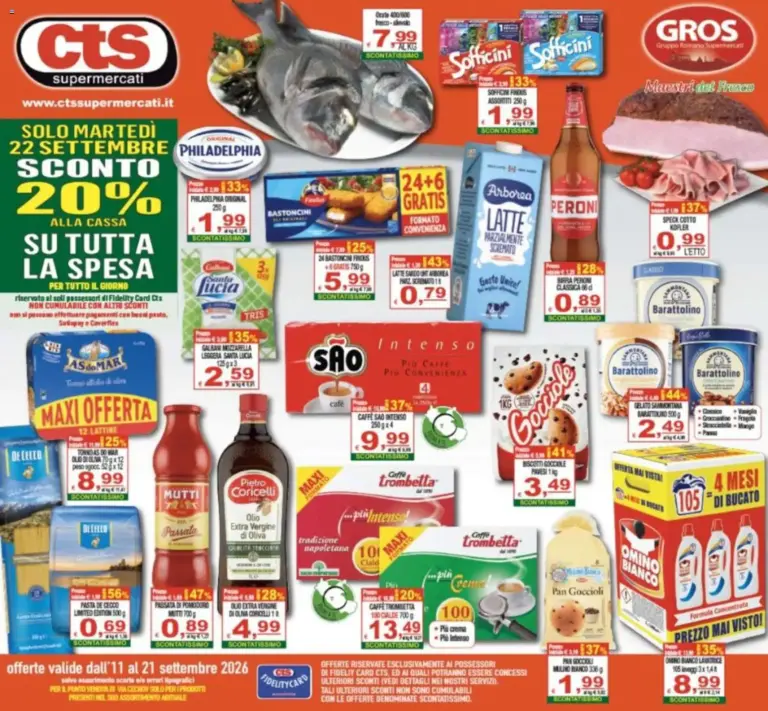 CTS Volantino dal 11.09.2026