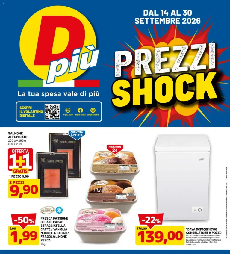 D Più Volantino dal 14.09.2026