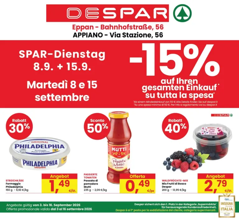 Despar Volantini dal 03.09.2026