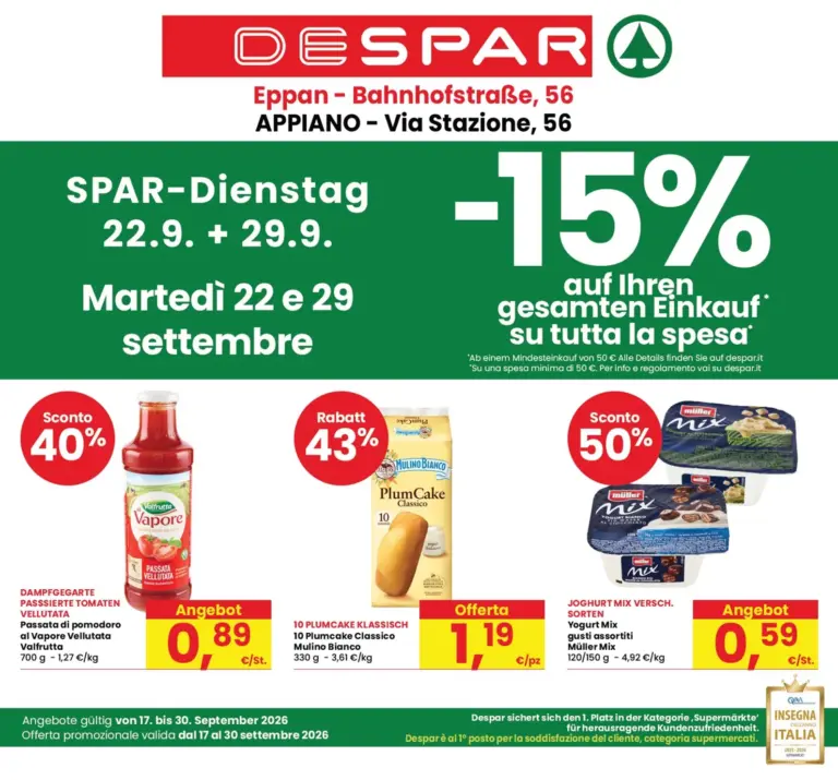 Despar Volantini dal 17.09.2026