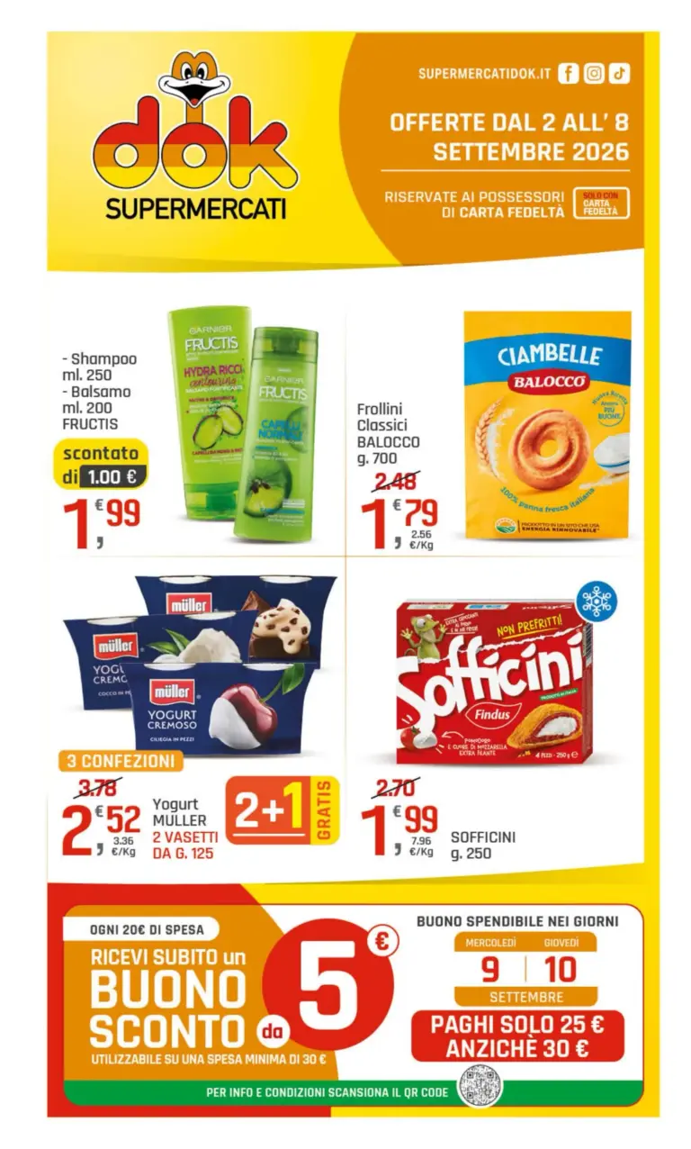 DOK Volantini dal 02.09.2026