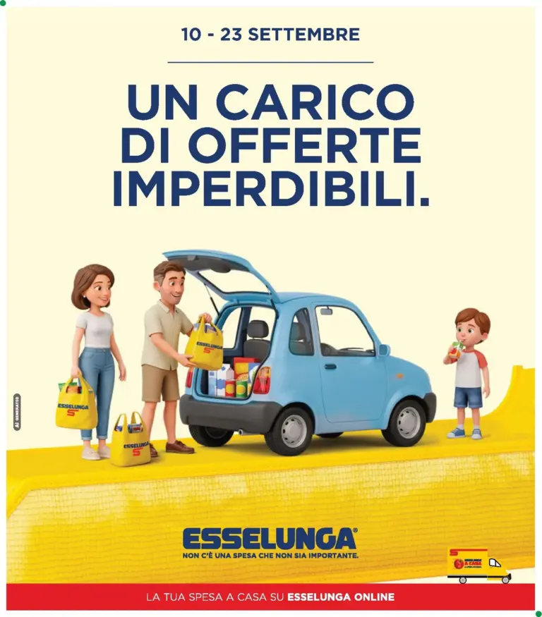 Esselunga Volantini dal 10.09.2026