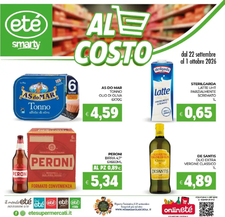 Eté Volantini dal 22.09.2026
