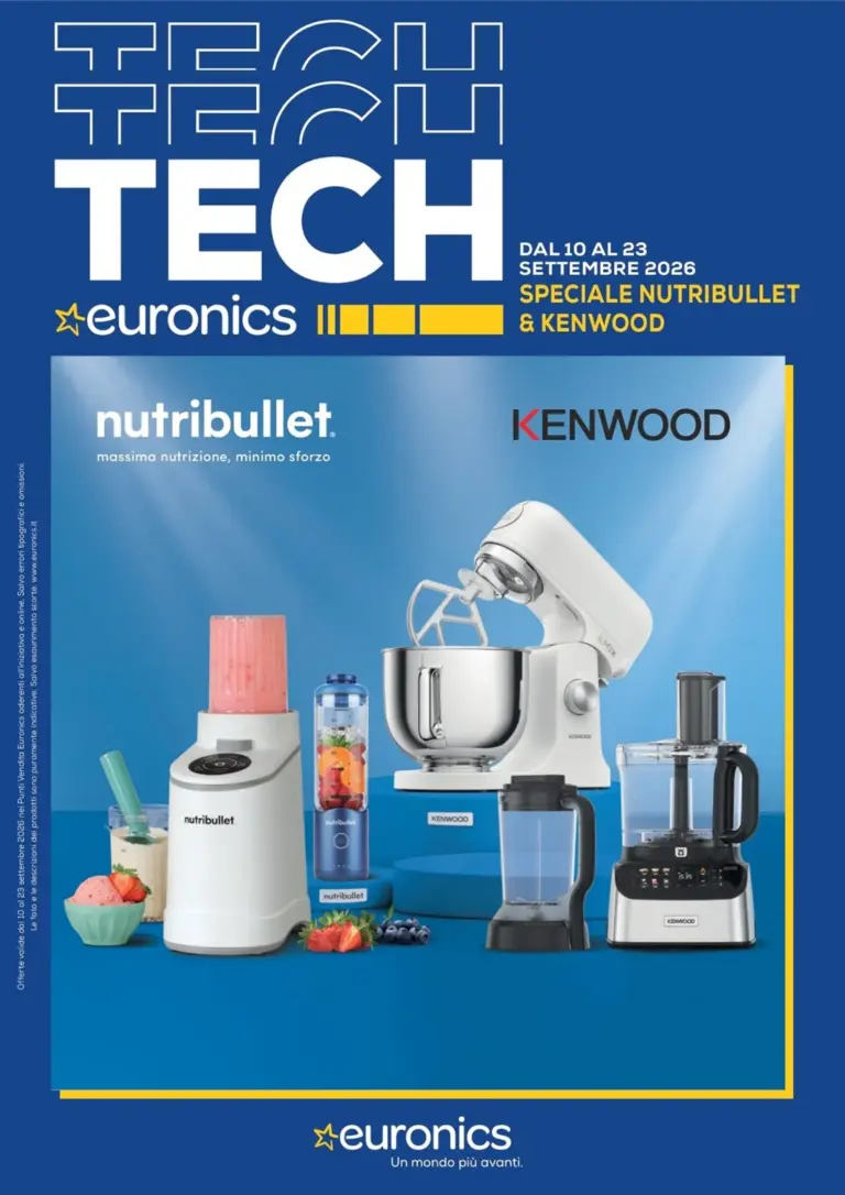Euronics Volantini dal 10.09.2026