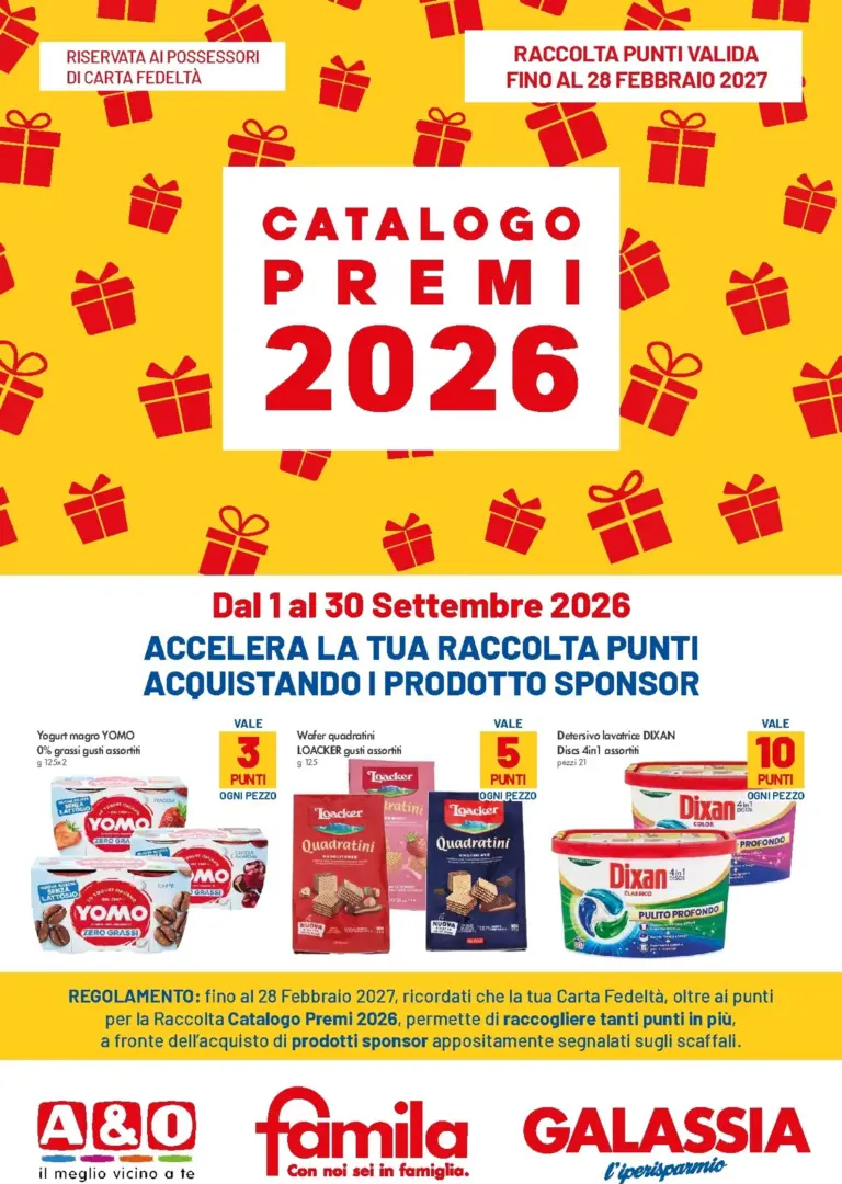 Famila Volantini dal 01.09.2026