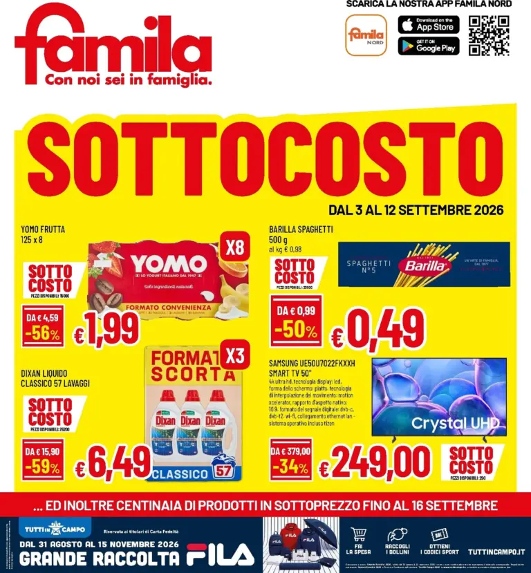 Famila Volantini dal 03.09.2026