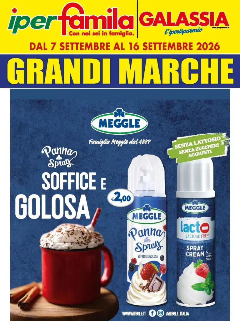 GALASSIA Volantini dal 07.09.2026