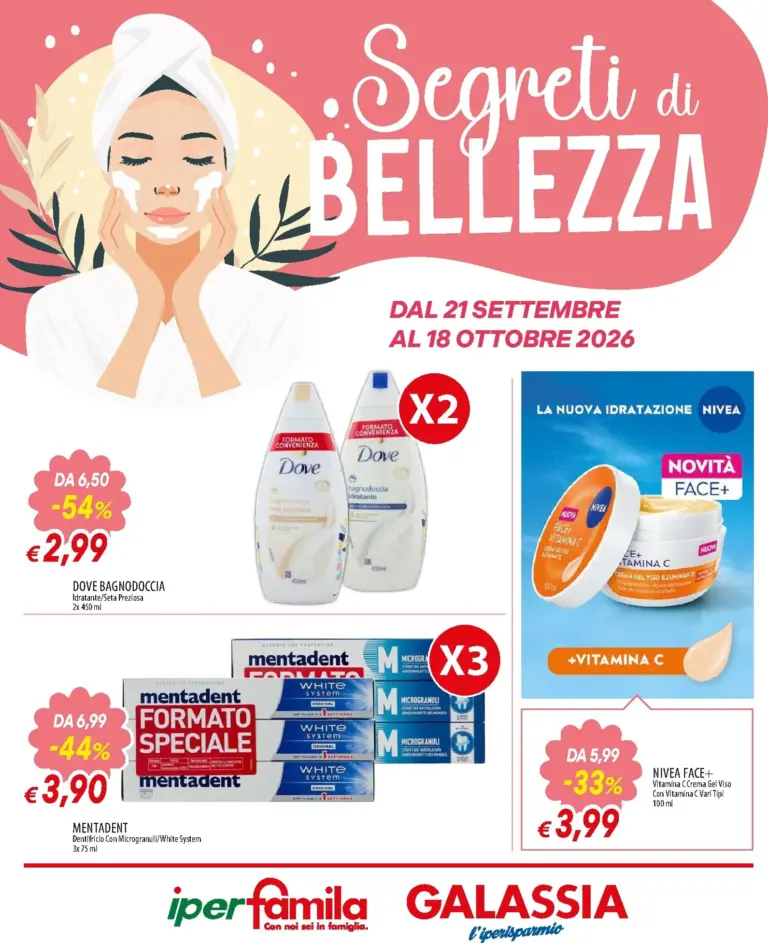 GALASSIA Volantini dal 21.09.2026