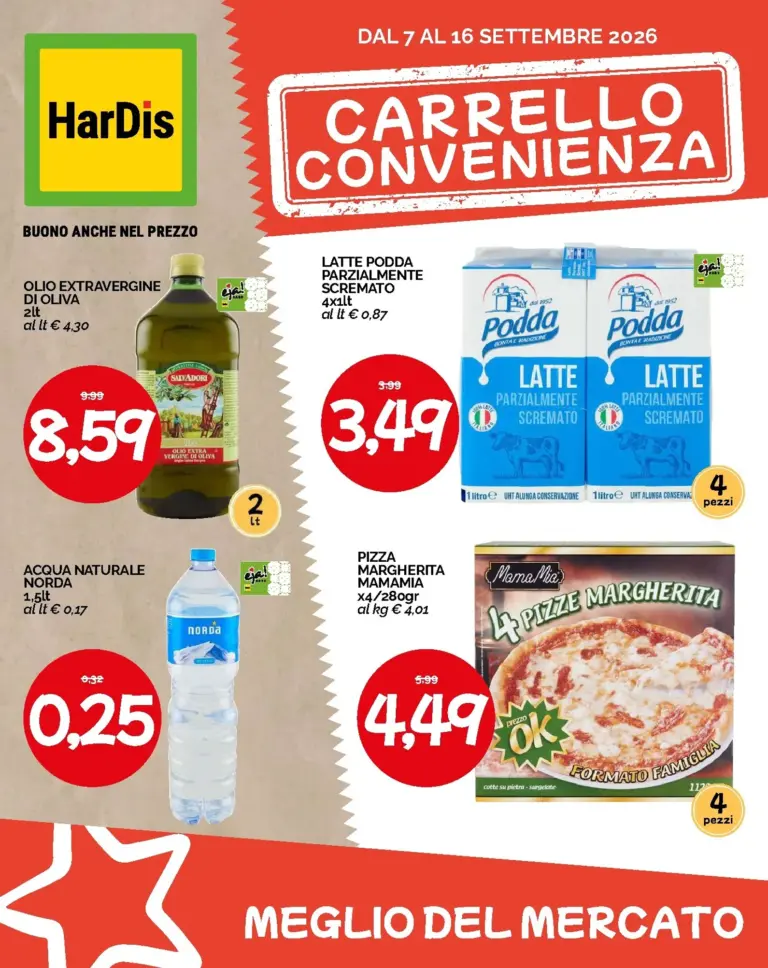 HarDis Volantini dal 07.09.2026