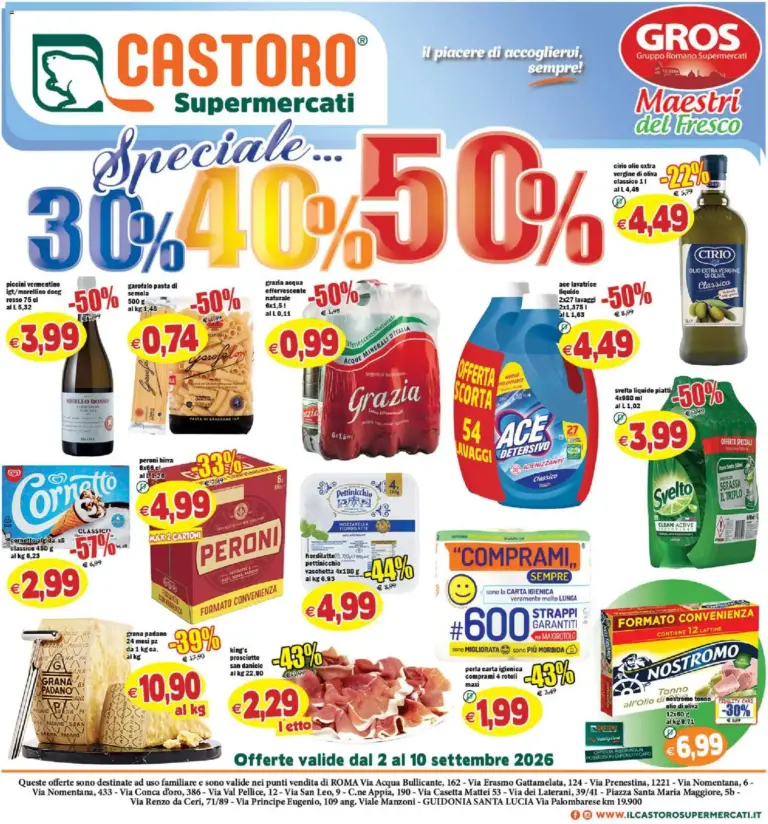 Il Castoro Volantino dal 02.09.2026
