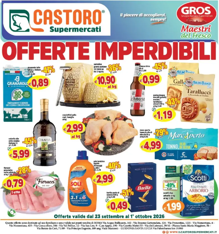 Il Castoro Volantino dal 23.09.2026