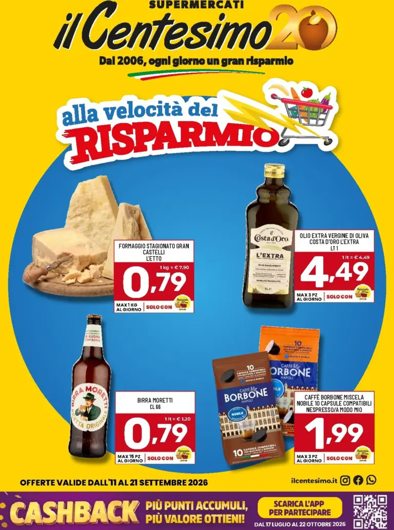 Il Centesimo Volantini dal 11.09.2026
