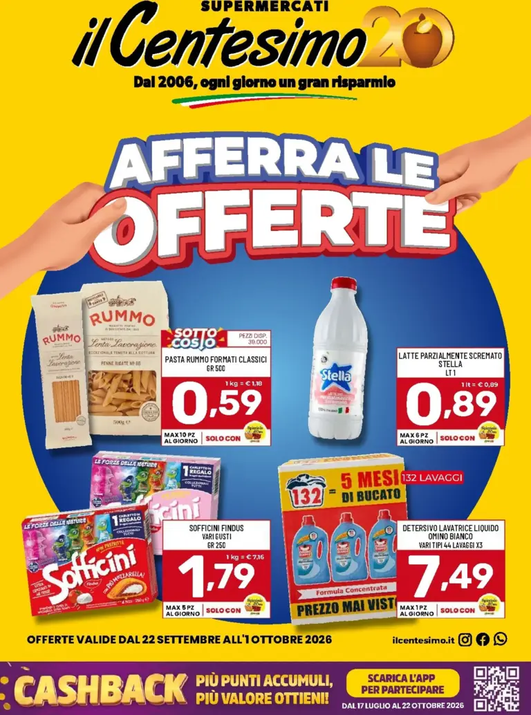 Il Centesimo Volantini dal 22.09.2026